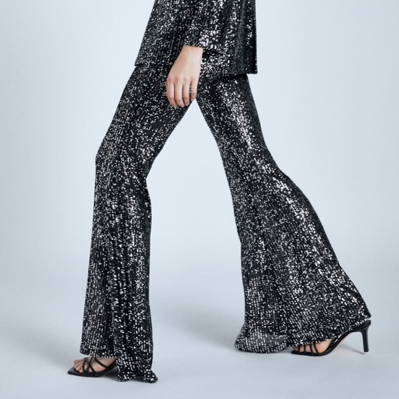 Zara Pants - ⭐️ ZARA SEQUIN PANTS